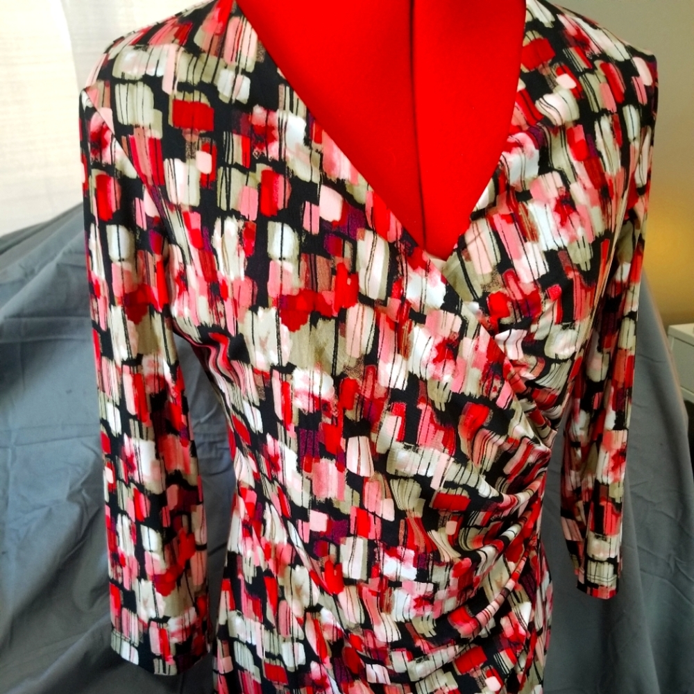 Ruched midi dress